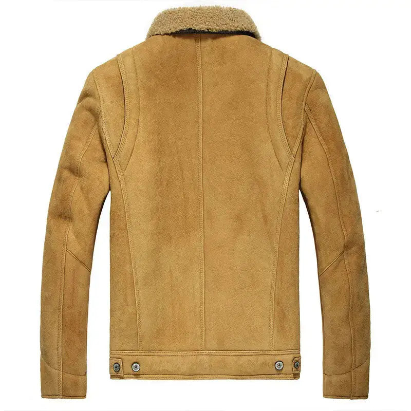 Men's Classics Sheepskin Shearling Aviator Jacket-1